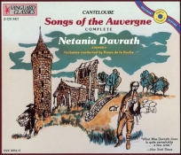 Canteloube (Netania Davrath)-Songs Of The Auvergne